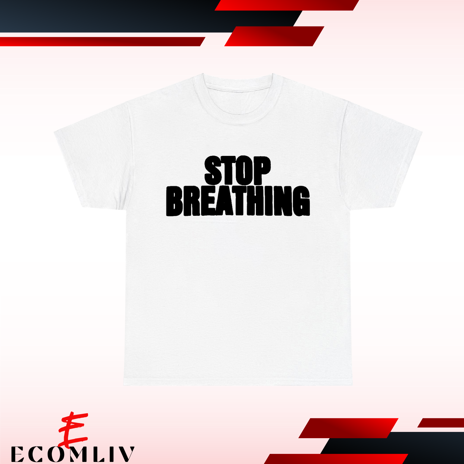 Playboi Carti Stop Breathing T-Shirt, Whole Lotta Red Narcissist Tour Merch